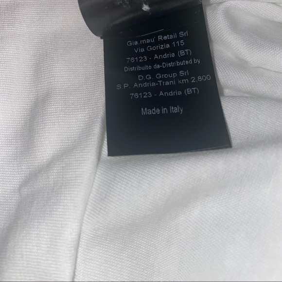 Federica Tosi White Muscle T shirt Size 12 or IT 48 - Picture 5 of 7